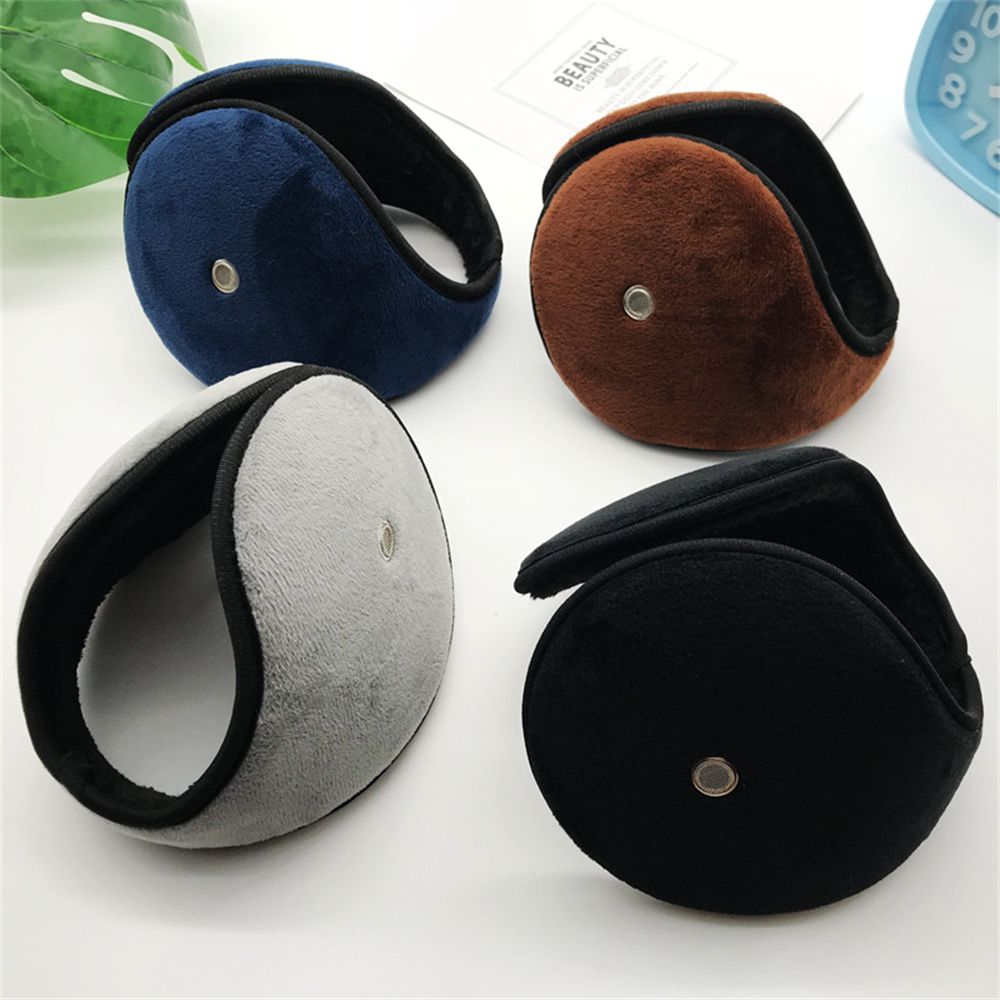 Fleece Ear Warmer Band - Mens Ear Muffs Winter Ear Warmers