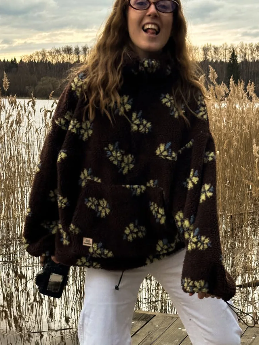 Autumn Winter Women's Sherpa F - Sherpa Hoodie Fleece recension och pris